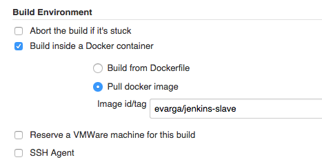 Jenkins Build Environments with Docker 